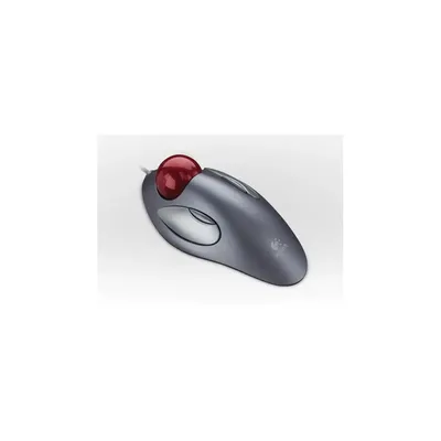 Egér USB Logitech Trackman Marble TrackBall ezüst 910-000808 fotó