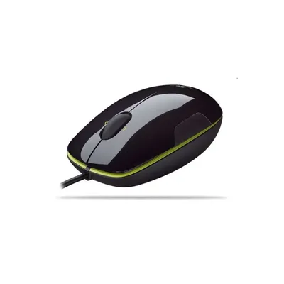LS1 Vezetékes Lézer Egér, USB Fekete-Zöld 910-000863 fotó