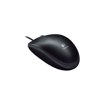 OEM B110 USB fekete egér 910-001246 fotó