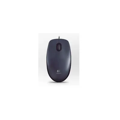M100 Vezetékes Optikai egér USB Fekete 1000DPI 910-001604 fotó