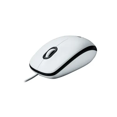 Egér USB Logitech M100 fehér