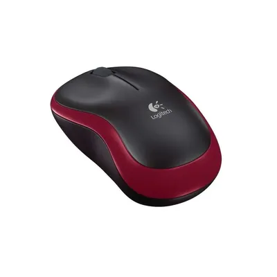 Egér vezeték nélküli Logitech M185 piros