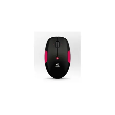 Egér Mouse M345 vezetéknélküli rádiós fekete-vörös notebook egér LOGITECH 910-002591 fotó