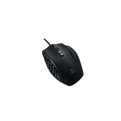 G600 USB MMO Gamer Laser fekete egér 910-002865 fotó
