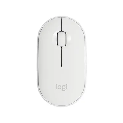 Vezetéknélküli egér Logitech Pebble M350 fehér 910-005716 fotó