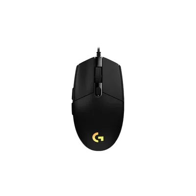 Gamer egér USB Logitech G203 Lightsync fekete 910-005796 fotó