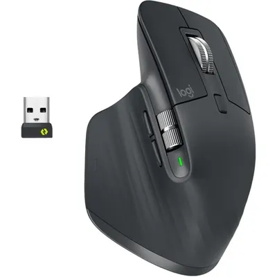 Vezetéknélküli egér Logitech MX MASTER 3 grafitszürke 910-006199 fotó