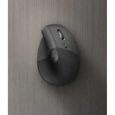 Vezetéknélküli egér Logitech LIFT Vertical Ergonomic grafitszürke 910-006473 fotó