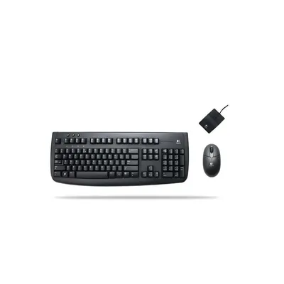 Kb Logitech Deluxe 660 Cordless Desktop Black HU - 920-000482 fotó