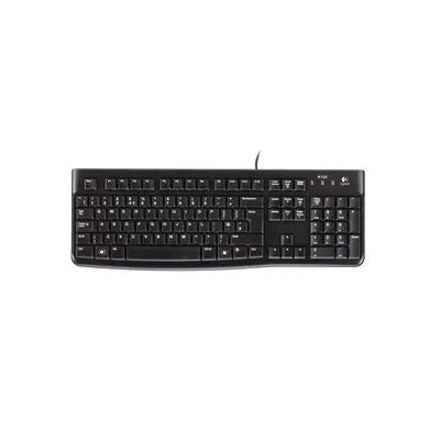 Billentyűzet USB Logitech K120 fekete UK 920-002479 fotó