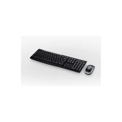 MK260 Wireless Multimédiás billentyűzet egér KIT USB Fekete 920-003008 fotó