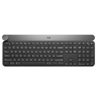 Vezetéknélküli billentyűzet Logitech Craft fekete UK 920-008503 fotó