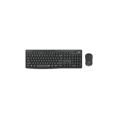 Vezetéknélküli billentyűzet + egér Logitech MK295 fekete HU 920-009806 fotó