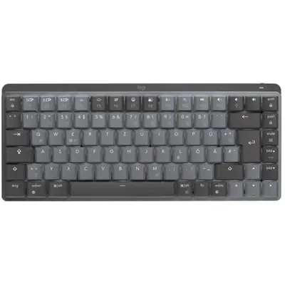 Vezetéknélküli billentyűzet Logitech MX Mechanical Mini Minimalist Illuminated grafitszürke 920-010779 fotó