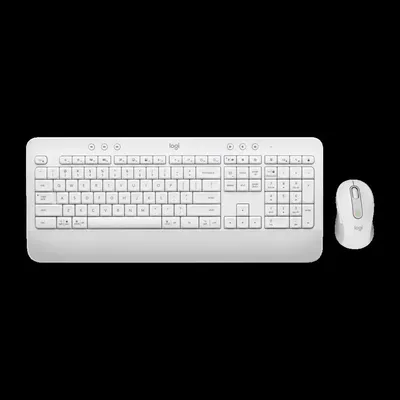 Vezetéknélküli billentyűzet + egér Logitech MK650 piszkosfehér HU 920-011036 fotó