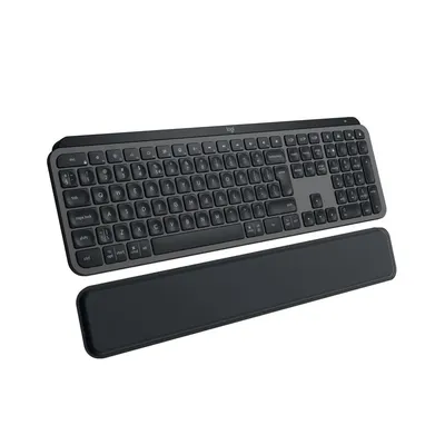 Vezetéknélküli billentyűzet Logitech MX Keys S Plus fekete US 920-011589 fotó