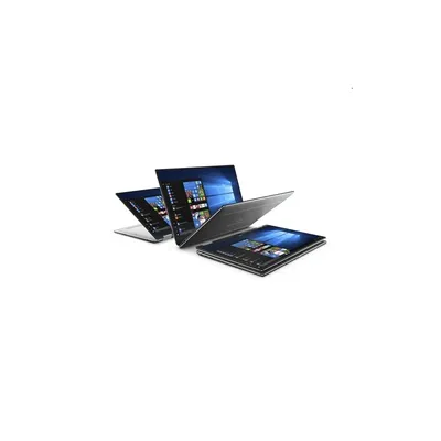 Dell XPS notebook és táblagép 2in1 13.3&#34; FHD Touch i5-8200Y 8GB 256GB SSD  Win10 Hun Backlit Silver 9365FI5WB2 fotó