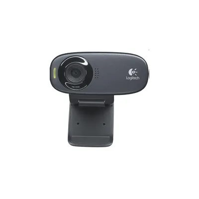 Webkamera Logitech C310 720p mikrofonos fekete 960-001065 fotó
