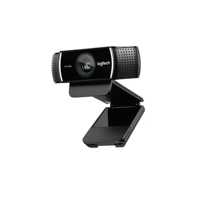 Webkamera 1080p mikrofonos fekete Logitech C922 Pro 960-001088 fotó