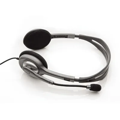 Fejhallgató mikrofonos Logitech Headset H110 981-000472 fotó