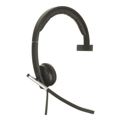 Fejhallgató Logitech H650e USB fekete vezetékes mono headset 981-000514 fotó