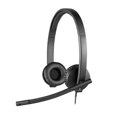 Headset Logitech H570e USB fekete vezetékes