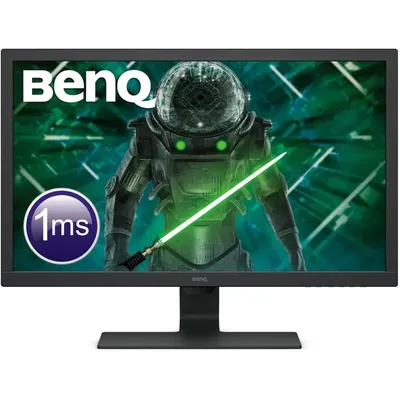 Monitor 27" 1920x1080 TN VGA HDMI DVI DP BenQ GL2780E 9H.LJ6LB.VFE fotó