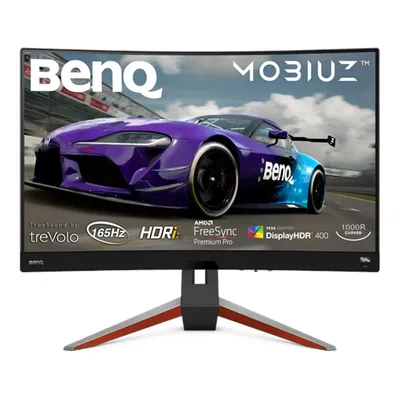 Monitor 27&#34; 2560x1440 VA HDMI DP BenQ EX2710R 9H.LK9LB.QBE fotó