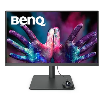 Monitor 27&#34; 3840x2160 IPS VGA HDMI DP USB USB-C BenQ PD2705U 9H.LKDLA.TBE fotó