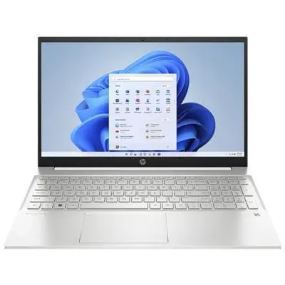 HP Pavilion laptop 15,6&#34; FHD R5-7530U 16GB 512GB Radeon W11 fehér HP Pavilion 15-eh3003nh 9R2N6EA fotó