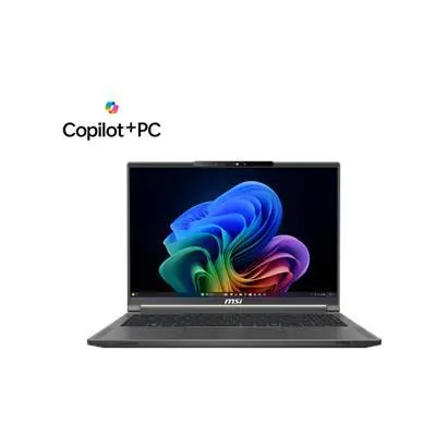 MSI Business NB Creator laptop 16&#34; UHD+, Ryzen AI 9 HX 370, 32GB, 1TB, Win11H, Fekete 9S7-15FK24-259 fotó
