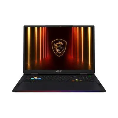 MSI Raider A18 laptop 18&#34;  UHD AMD Ryzen 9 9955HX3D 64GB 2TB Win11 9S7-182L72-064 fotó