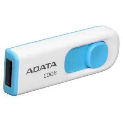 64GB Pendrive USB2.0 fehér Adata C008 AC008-64G-RWE fotó