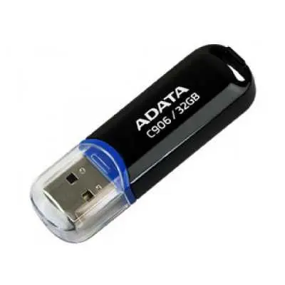 32GB Pendrive USB2.0 fekete Adata C906 AC906-32G-RBK fotó