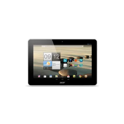 ACER Tablet PC Iconia A3-A10-81251G01n 10" Multi-touch LCD, 1280x800, White, MTK 8125T Quad Core 1,2GHz, 1, eMMC32GB + , UMA, No External Video Memroy, Android 4.2, ACR-NT.L2YEE.006 fotó