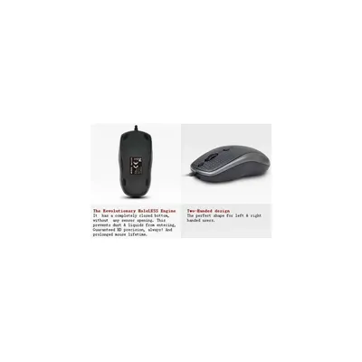 DustFree optikai egér USB M,L A4Tech