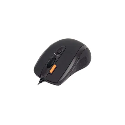 mini opt.egér fekete USB A4Tech AEX570MDFEK fotó