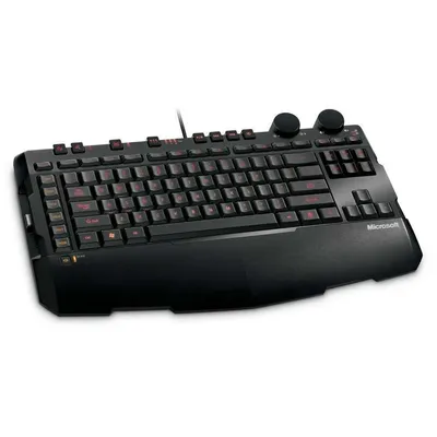 Microsoft Sidewinder X6 Keyboard Windows USB Fekete AGB-00014 fotó