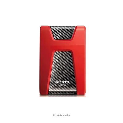 500GB külső HDD 2,5" USB3.0 piros ütésálló HD650 winchester AHD650-500GU3-CRD fotó
