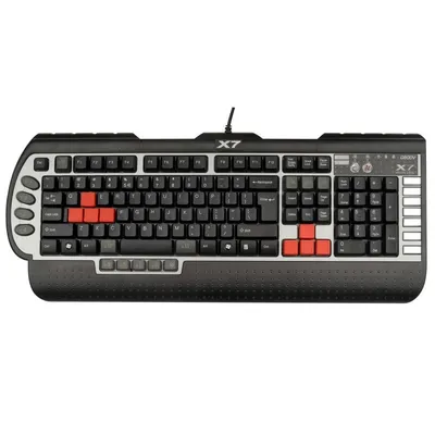 gamer billentyűzet USB 15prg.gomb A4Tech AKG800V fotó