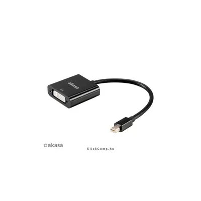 Mini Displayport - DVI adapter - Akasa AK-CBDP08-20BK AK-CBDP08-20BK fotó