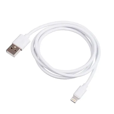 Kábel USB A  Lightning 1m White Akyga - AK-USB-30 fotó