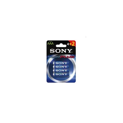 Elem AAA Sony LR03 alkáli micro 1,5V 1db - AM4-B4X2D fotó