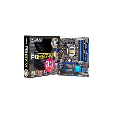 ASUS P8H67-M LX SI REV 3.0 BULK alaplap AMP8H67MLXSI fotó