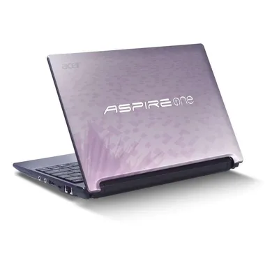 Acer One D260 pink netbook 10.1&#34; Atom N455 1GB 250GB W7S PNR 1 év gar. Acer netbook mini laptop AOD260-451G25P fotó