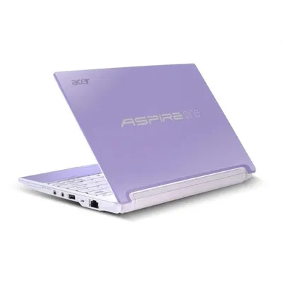 Acer One Happy lila netbook 10.1&#34; WSVGA Atom N455 1.66GHz GMA3150 1GB 250GB W7ST 1 év PNR AOHAPPY-13DQUU fotó