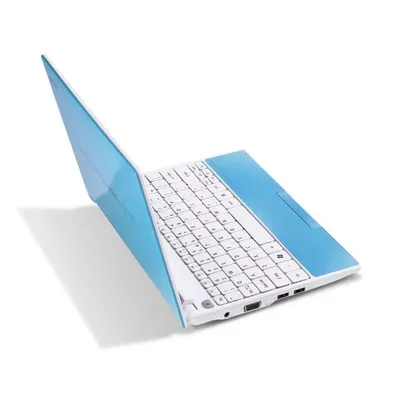 Acer One Happy Hawaii Kék netbook 10.1&#34; WSVGA Atom N450 1.66GHz GMA3150 1GB 250 PNR 1 év gar. Acer netbook mini laptop AOHAPPY-2DQB2B fotó