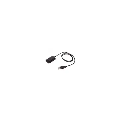 USB 2.0 IDE SATA Adapter Fekete APPC08 fotó