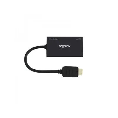 Átalakító - HDMI-ből VGA +  audio output APPROX Kábel Adapter APPC11V2 fotó