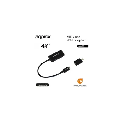 MHL3.0 to HDMI Adapter, Mobile High-Definition Link MHL = APPC24 fotó